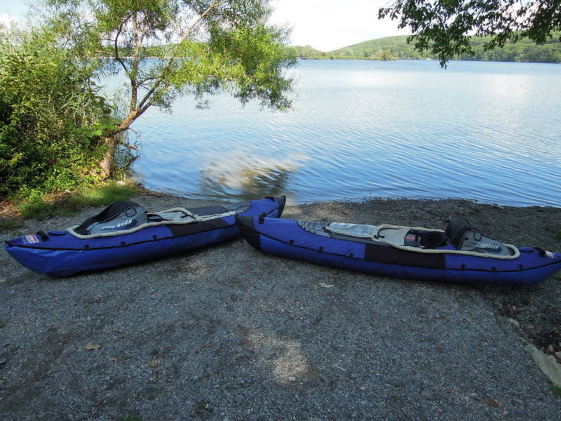 Coleman Exponent Fastback Inflatable Kayak Used In Great Condition For Sale From United States