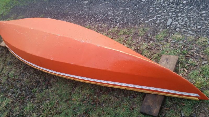 14 Ft 2 Person Handmade Wooden Kayak With Paddle for sale 