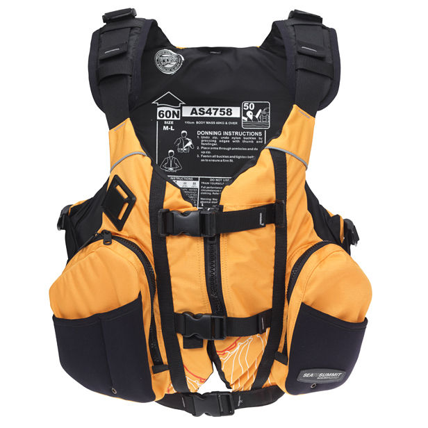 Solution Fishing Life Jacket Level 50, Safety Vest, Kayak Canoe Boat