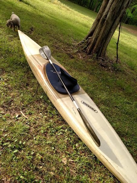 vintage phoenix slipper kayak fiberglass 