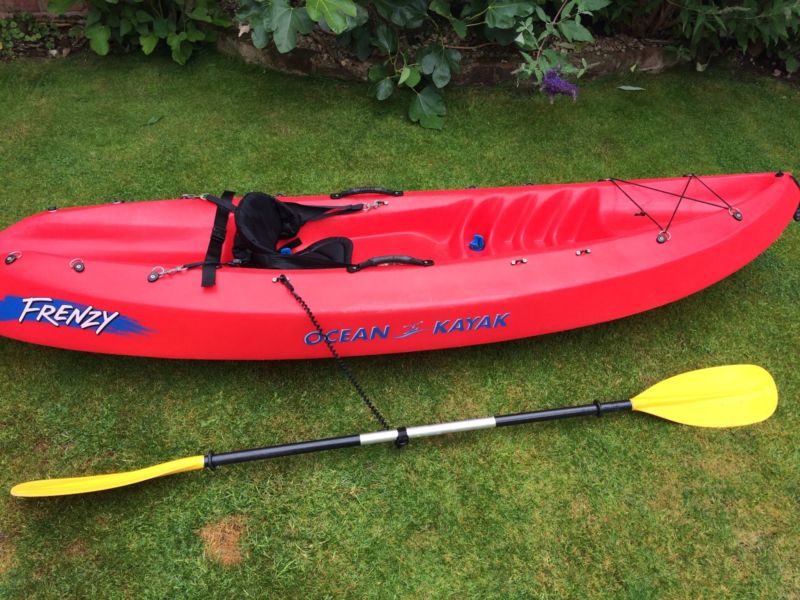 Ocean Kayak Frenzy Sit On Kayak, Complete With Seat ...