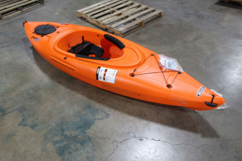 Lifetime Lancer Kayak 10' Orange W/ Paddel for sale from United States