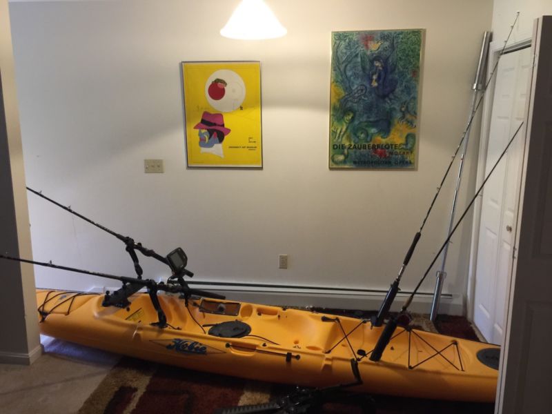 Fishing Sea Kayak Hobie Mirage Adventure Island 16ft,fish Finder, Rod ...