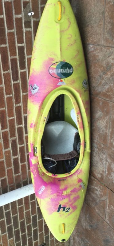 Pyranha H2 255 Kayak Medlarge River Boat Canoe For Sale From United Kingdom