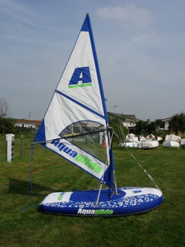 aquaglide inflatable sailboat
