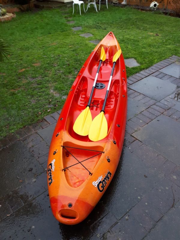 Wavesport Gemini Double Sit On Top Kayak Was Perception With Seats for