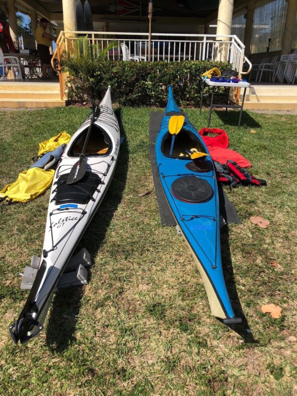 current designs solstice gt touring kayak, fiberglass for