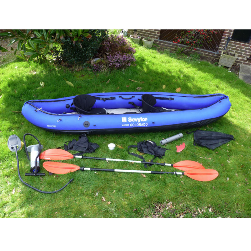 Good Used Sevylor Colorado 2 Person Inflatable Kayak for ...