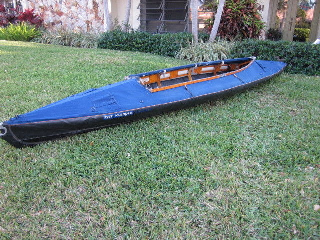 klepper aerius expedition single seat folding kayak with