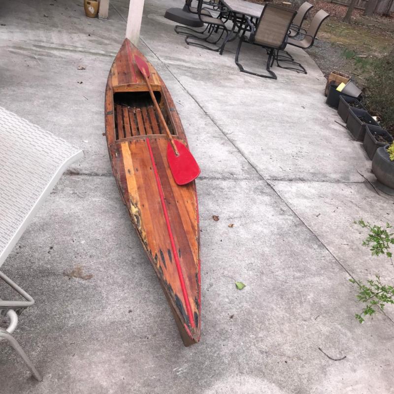 old tour kayak