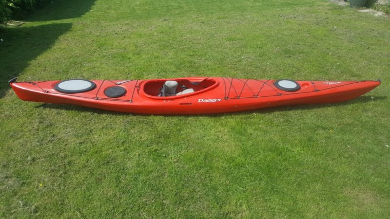 Dagger Alchemy 14l Touring Kayak Red, Used Once for sale