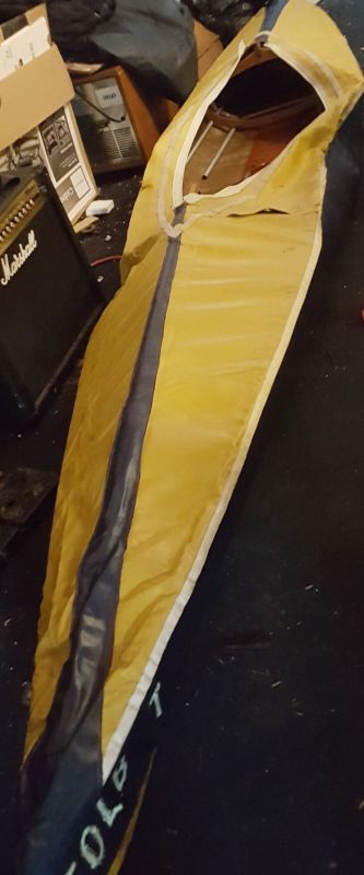 Vintage 14' Folbot Kayak Folding Collapsible Kayak Leather 