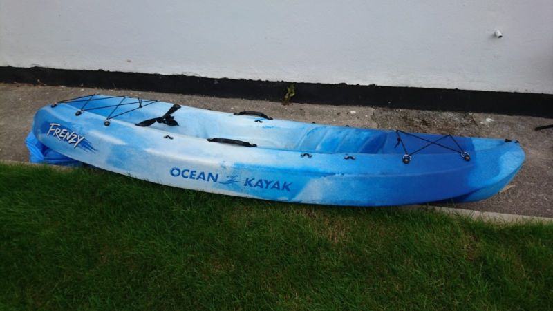 Ocean Frenzy, Kayak Complete Kit Including backrest,2 Life Jackets & 3 ...