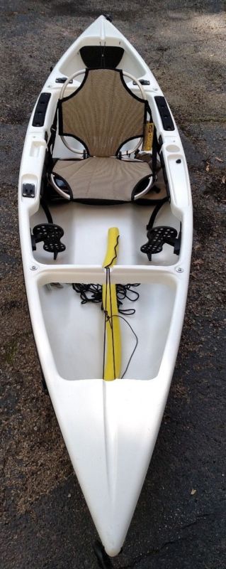 native watercraft ultimate 12 fishing kayak - w/ seat and