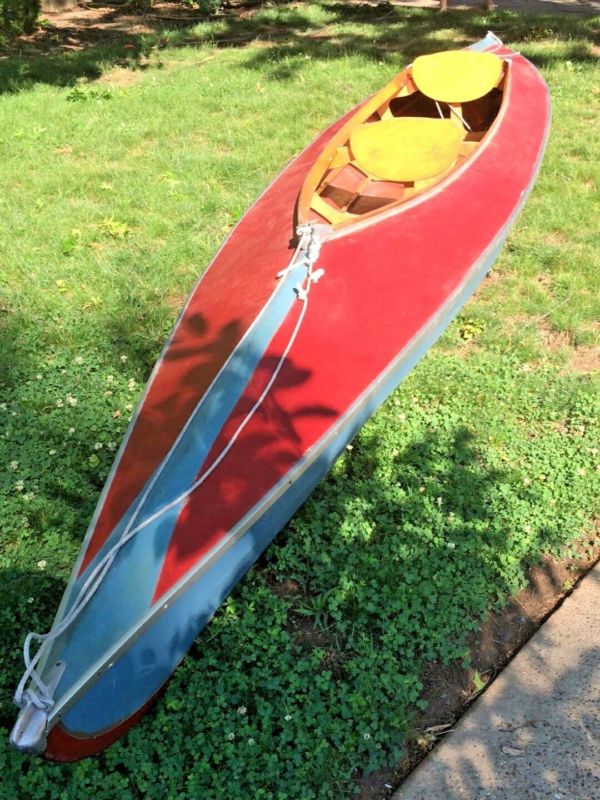 *sale* Vintage Super 17.5' Folbot Kayak 2 Person Non 