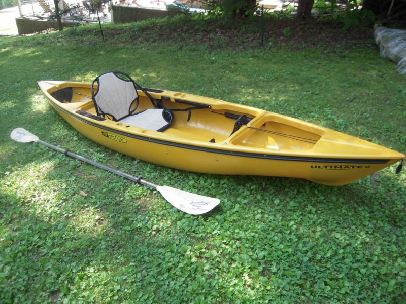 Fishing Kayak - Native 12 Feet W / Carbon Fiber Paddle ...
