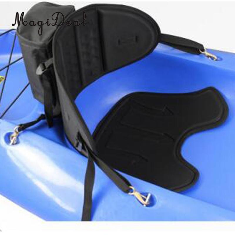 Magideal Adjustable Sit On Top Fishing Canoe Kayak Backrest Seat ...