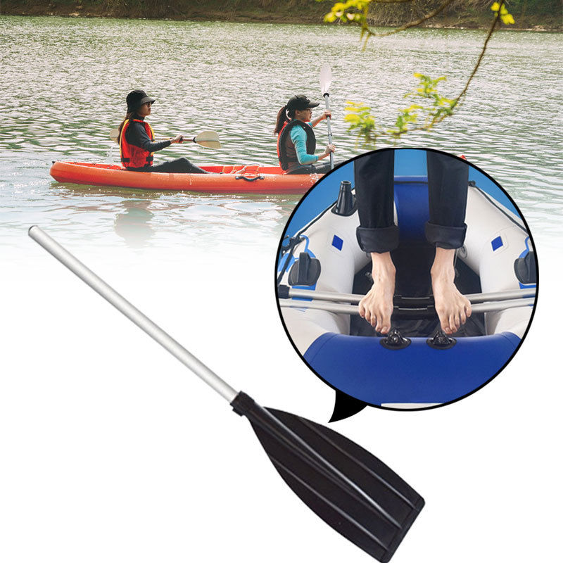 Oars Boat Paddles 1 Pair Aluminum Rubber Boats Inflatable 