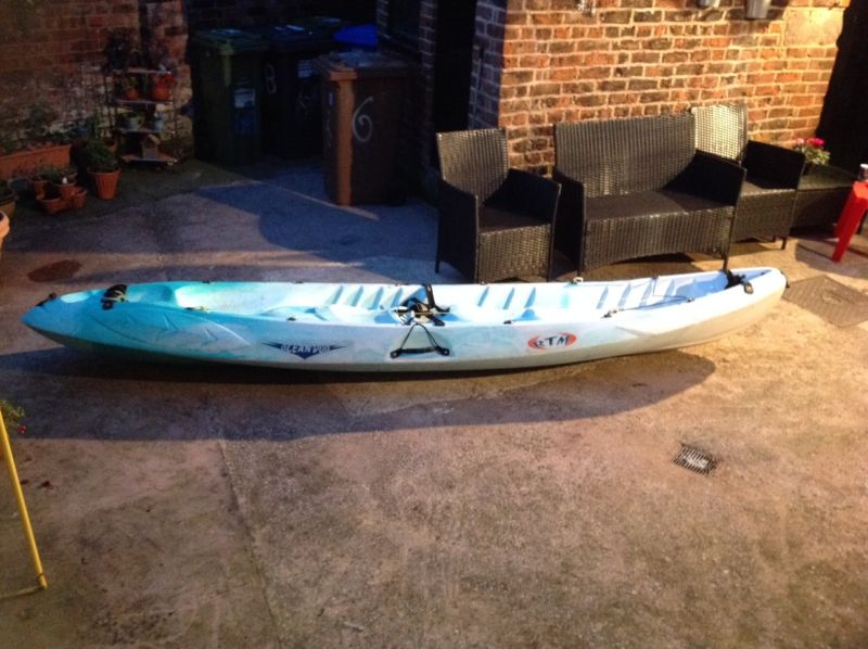 Ocean Duo 2 / 3 Person Sit On Kayak ..very Stable In Open ...