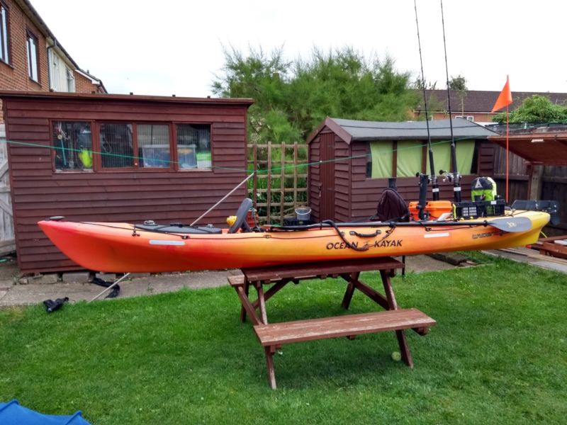 Ocean Kayak Trident 13 In Flame, Package for sale from