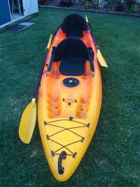 Kayak - Viking Nemo 2 + 1, 2 Paddles And Seats for sale ...