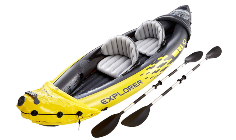 intex explorer k2 kayak 2 person boat sea canoe river