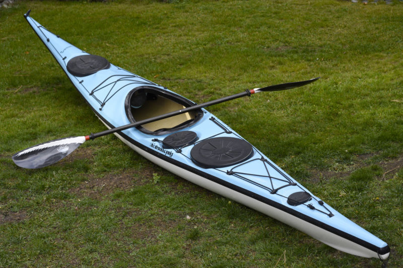 Beautiful 18 Foot Fiberglass Kayak By Third Rock (Summerland B.c ...