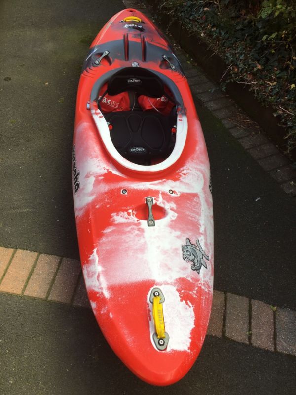 Pyranha Burn B2 Medium Red Kayak For Sale From United Kingdom