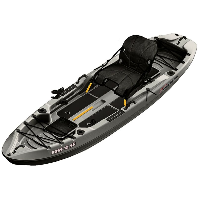 Sun Dolphin Boss 12' Ss SitOn Top/standUp Angler Kayak