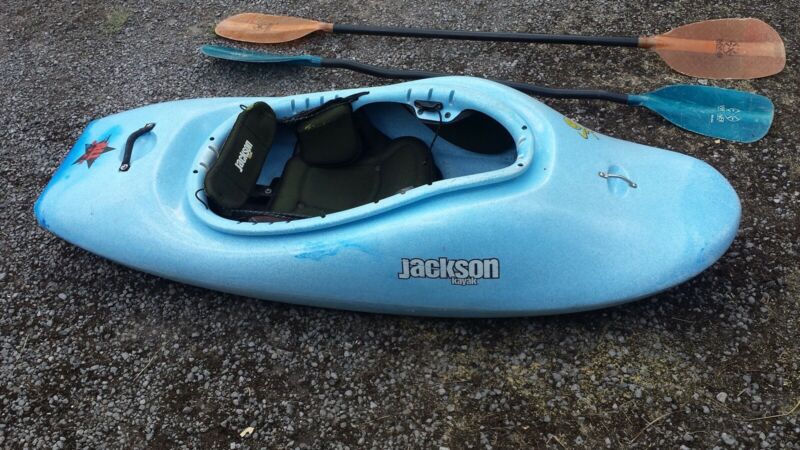 Here we have for sale my Jackson All Star Kayak/ Playboat a really fun boat...