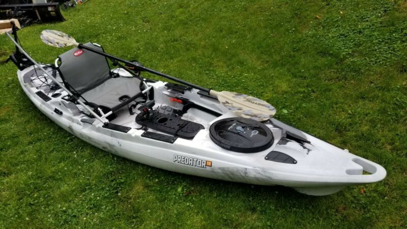 Old Town Predator 13 Fishing Kayak . Electric Powered Plus 