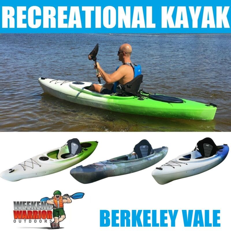 Sit In Kayak 3 Metre Canoe Style Includes Paddle & Seat Weekend Warrior ...