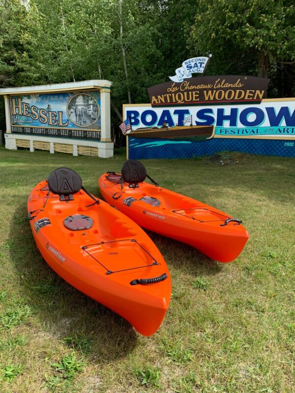 Emotion 11' Temptation SitOnTop Kayak Orange for sale from United States