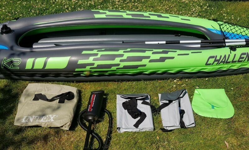 Intex K1 Challenger Inflatable Kayak For One Person 