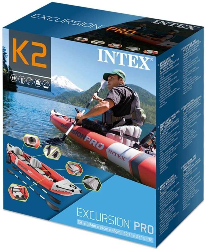 Intex Excursion Pro Kayak Professional Series Inflatable Fishing Kayak For Sale From United States