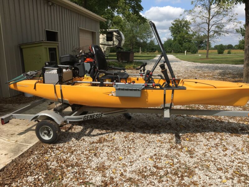 Hobie Fishing Kayak + Trailer + Cart + More for sale from United States