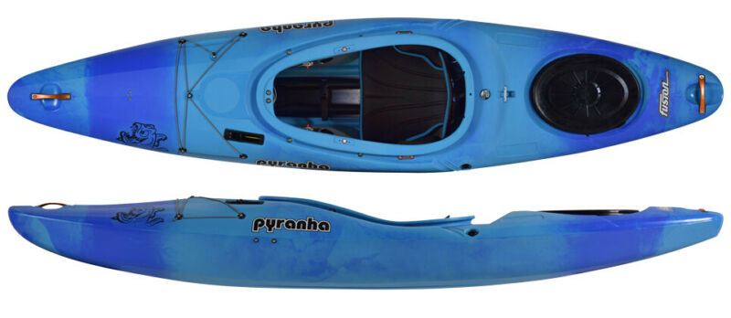 Pyranha Fusion Mk2 Large Stout Crossover Kayak Single Skeg Whitewater Touring For Sale From