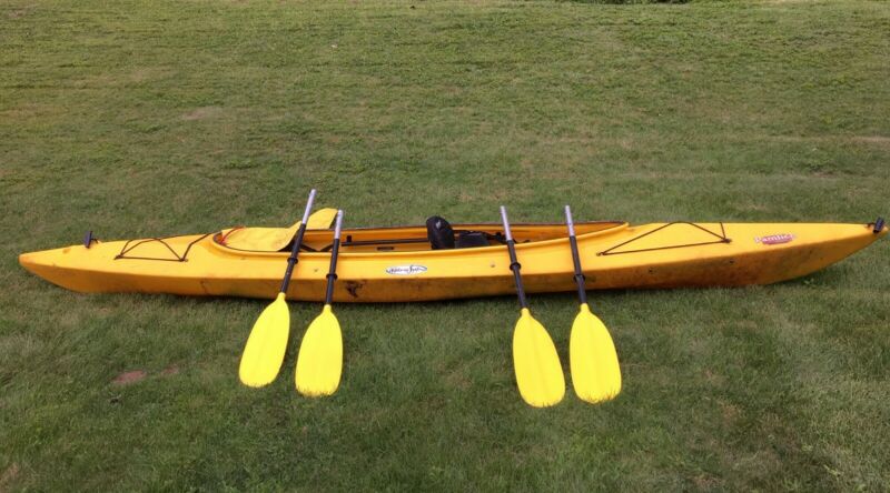 Wilderness Systems Pamlico 145T Tandem Kayak W/ 2 Paddles, Phase 3 ...