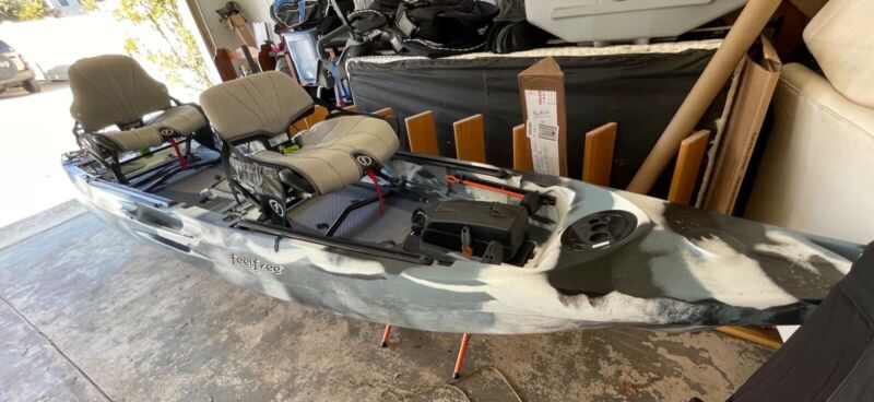 feelfree lure ii tandem overdrive tandem kayak 2020