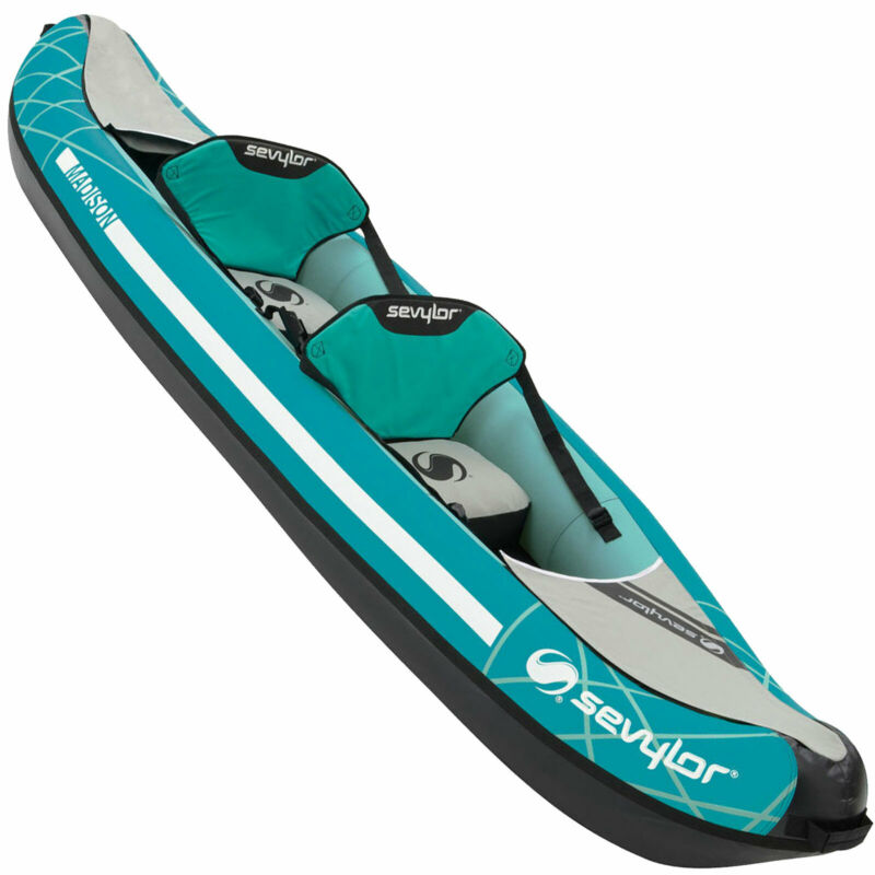 Sevylor Madison Kajak Kayak Freizeitkajak Aufblasbar Luftkajak 2 Personen 327 Cm for sale from