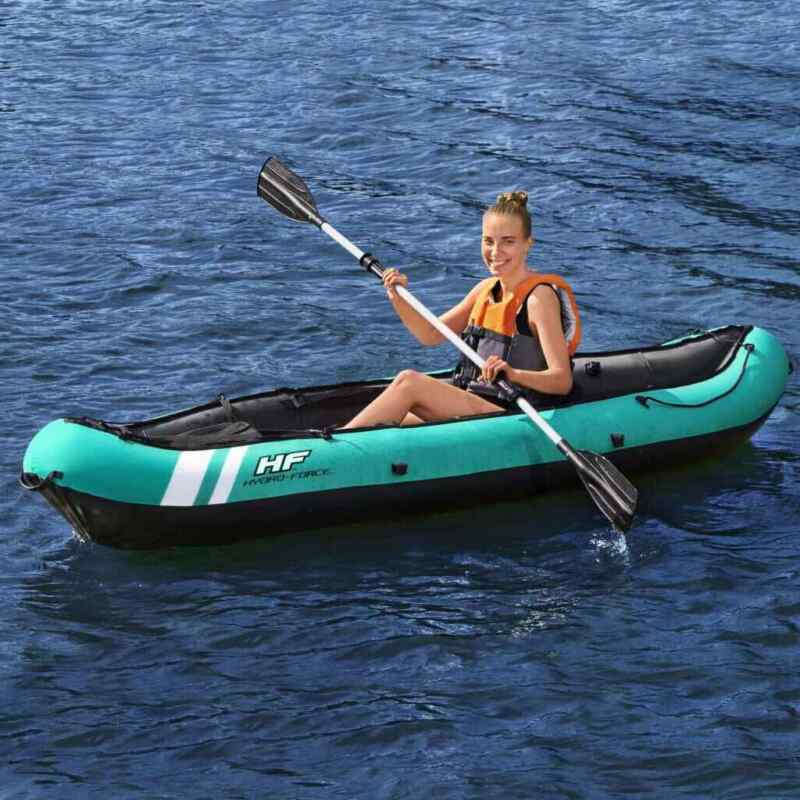 Bestway Hydro-Force Ventura Kayak Inflatable Cruising Rowing Boat ...