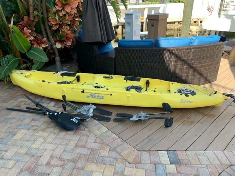Hobie Mirage Outfitter Two Person Foot Pedal Kayak For Sale From United