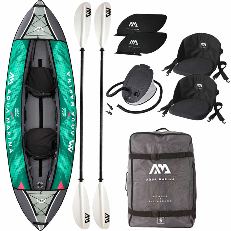 Aqua Marina Laxo 320 Kayak Recreational Kayak Inflatable Turquoise 2 ...