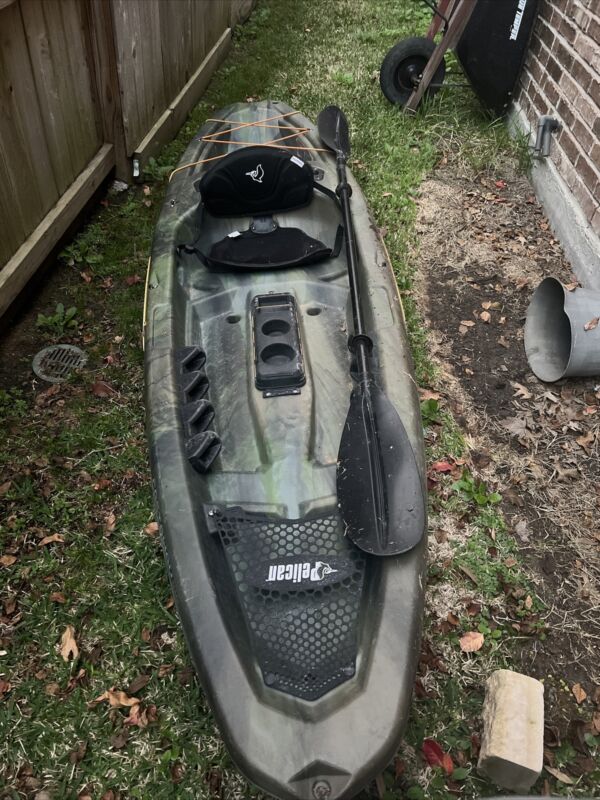 Pelican Strike 100X Angler 10' Solo, SitOnTop, Fishing Kayak With