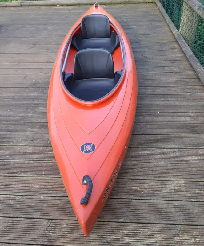 Perception Kiwi 2 Tandem / Double Kayak With 3 Paddles, Trolley ...