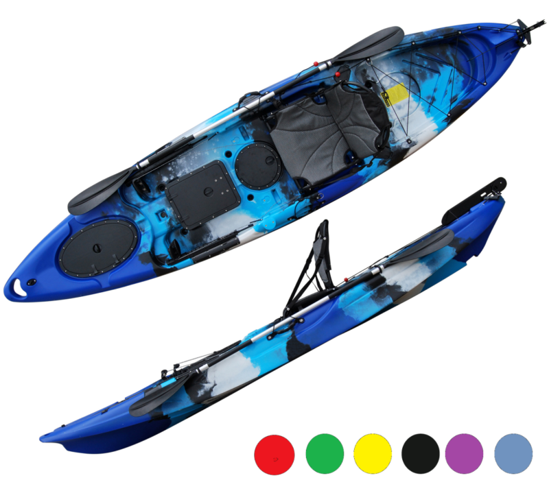 Cambridge Kayaks Single Sit On Top Fishing Kayak Barracuda 355cm Sea 