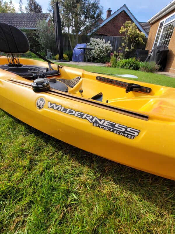 Wilderness Tarpon 100 Sit On Top Kayak Plus Trolley Cart, And Paddle ...