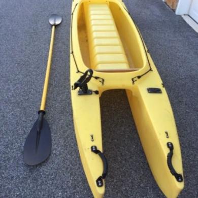 Kayak Wavewalk 500 Tandum Stand Up Fishing With 9 Paddle For Sale From United States