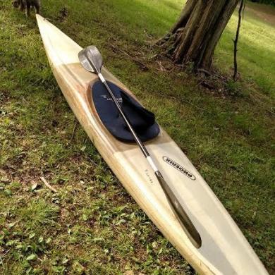 vintage phoenix slipper kayak fiberglass 