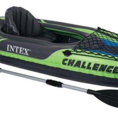 pompa canoa canotto intex k1 gonfiabile remi